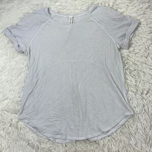 Lululemon Open Up Tie Back Tee